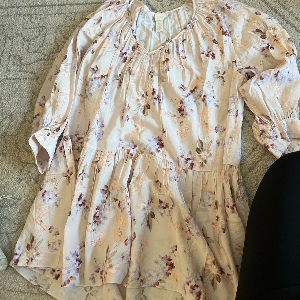 HM floral dress worn 1x
